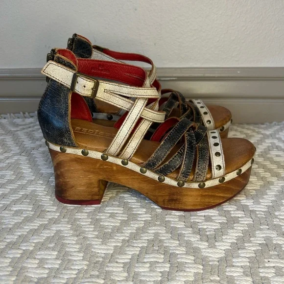 BedStu Antonelli block heel size 8 - Picture 2 of 11